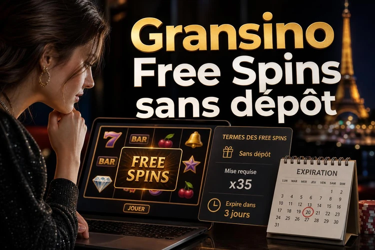 Gransino Free Spins sans dépôt