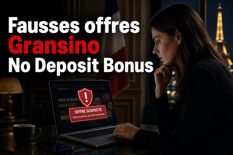 Fausses offres Gransino No Deposit Bonus