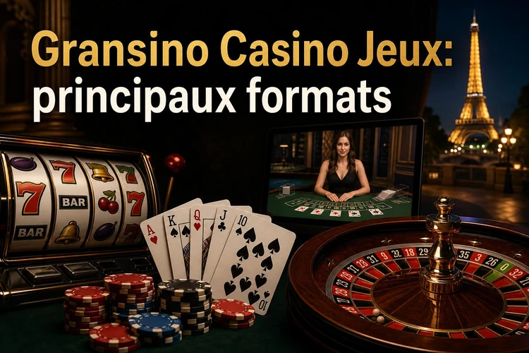 Gransino Casino Jeux: principaux formats