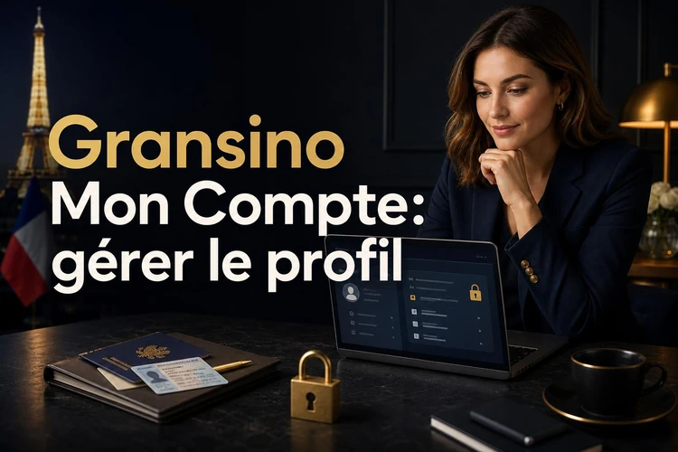 Gransino Mon Compte: gérer le profil, la sécurité et les limites personnelles