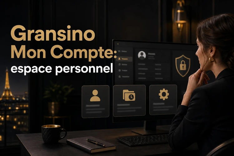 Gransino Mon Compte: ce que peut contenir l'espace personnel
