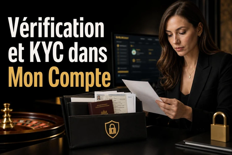 Vérification et KYC dans Mon Compte