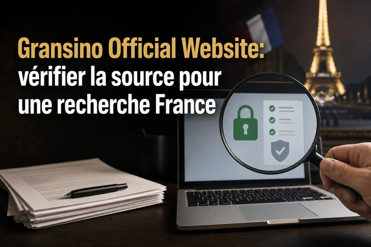 Gransino Official Website: vérifier la source pour une recherche France